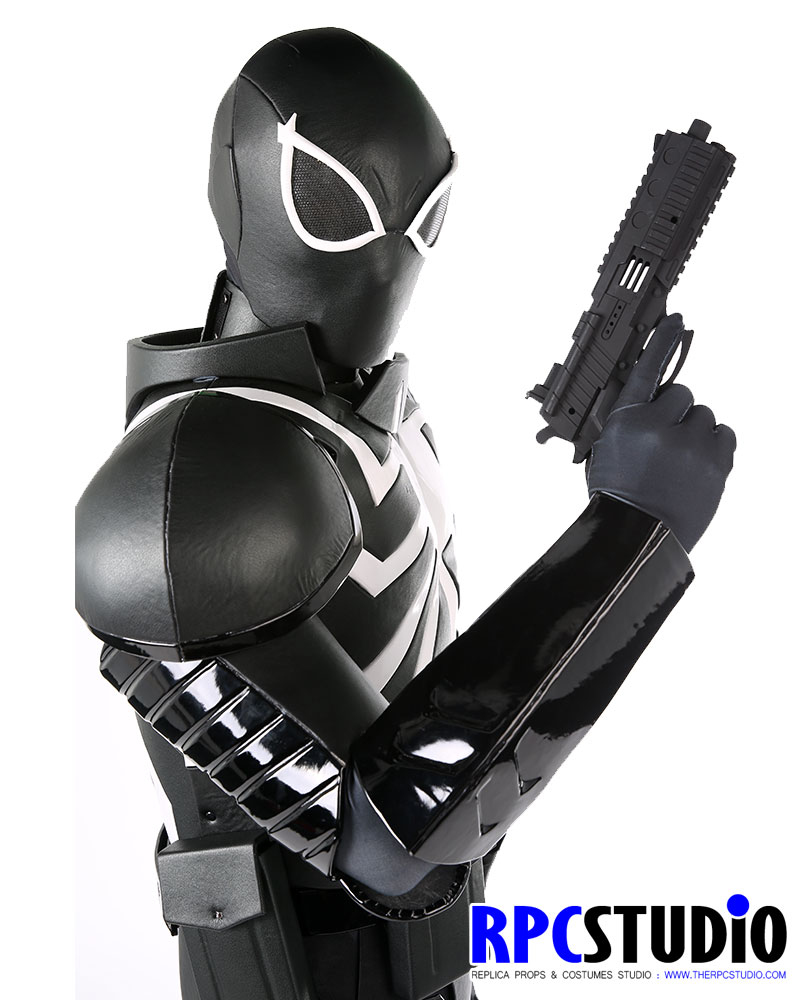 Agent Venom Chest Armor and Mask Marvel Costume Cosplay Tactical Vest 