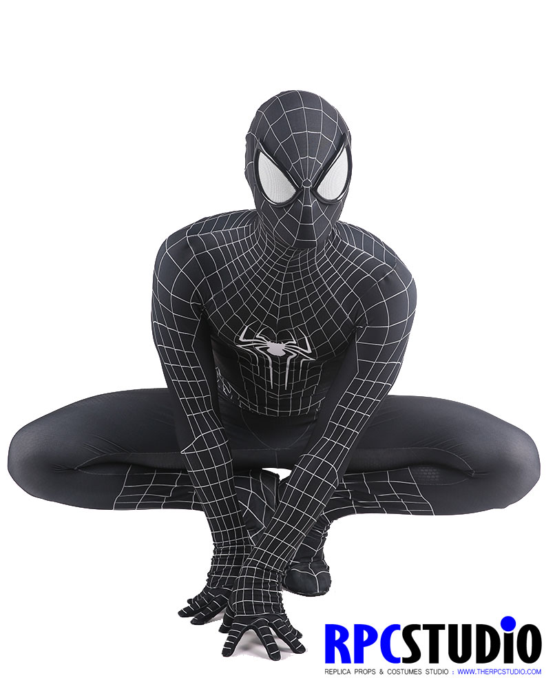 TASM2 (SET D) WITH 3D WEBBING SLICK BLACK PUFFYPAINT & EMBOSS FRONT SYMBOL