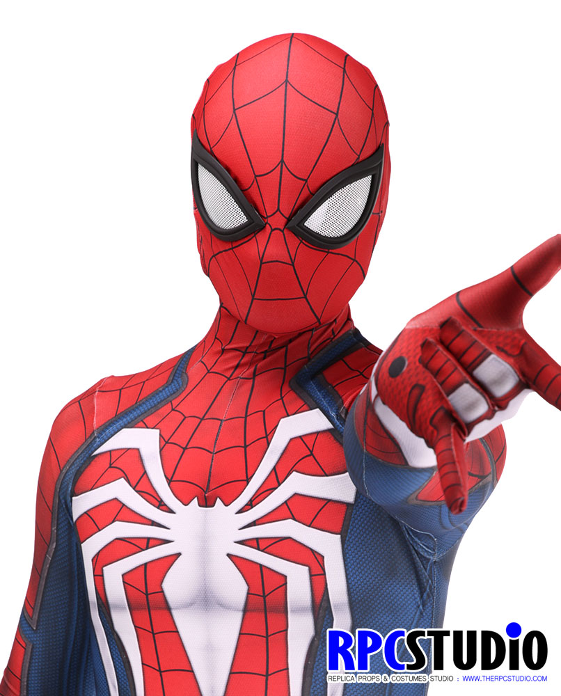 PUFF PAINT spider-man ps4 Advanced suit update. Getting a new mask tha