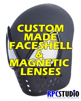 CUSTOM MADE FACESHELL WITH MAGNETIC LENSES