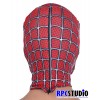 RED-BLUE MASK WITH 3D WEBBING PUFFY PAINT